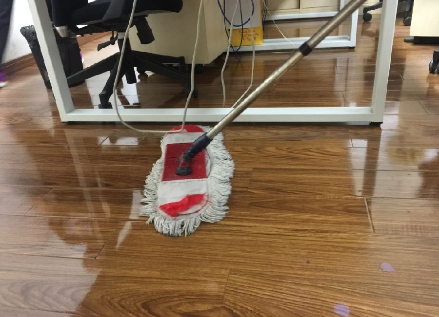 门头沟区木地板保洁案例