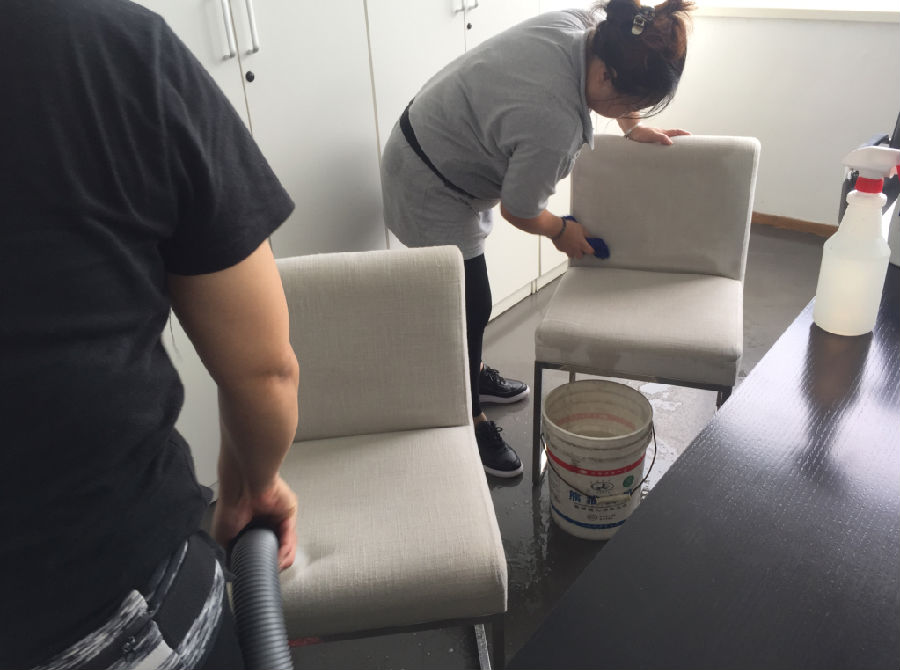 门头沟区沙发清洗案例